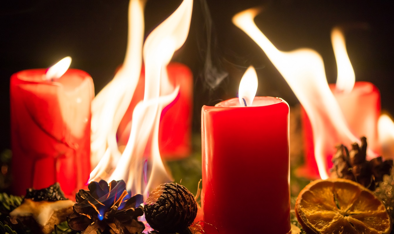 Alle Jahre wieder: Erhöhte Brandlast zu Weihnachten 