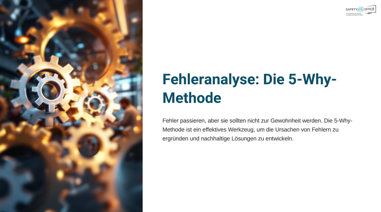 Mit dieser Methode finden Sie endlich alle Ursachen eines Fehlers!