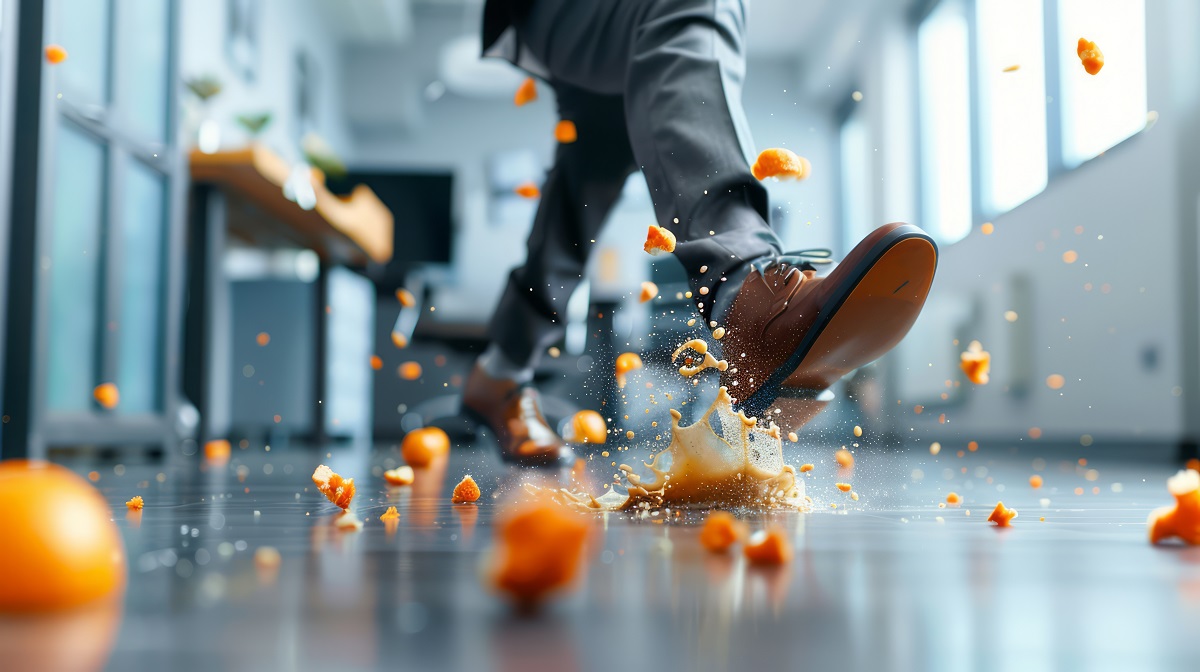 Wie Sie aus Beinahe-Unfälle lernen und  Gefährdungen im Büro reduzieren