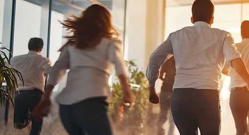 Büro evakuieren? So beugen Sie einer Panik vor